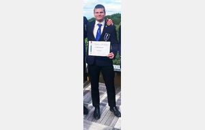Diplôme d'Arbitre National pour Clément LE ROY