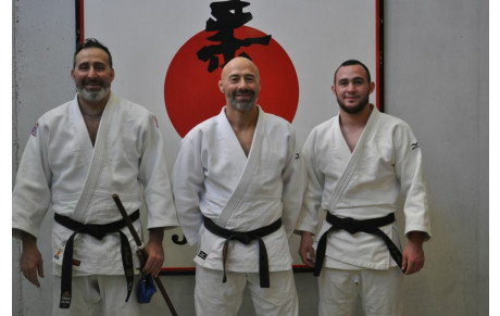 Nouveau 4ème DAN à Carros Judo